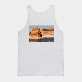 The Lone Rock At Powell © Tank Top